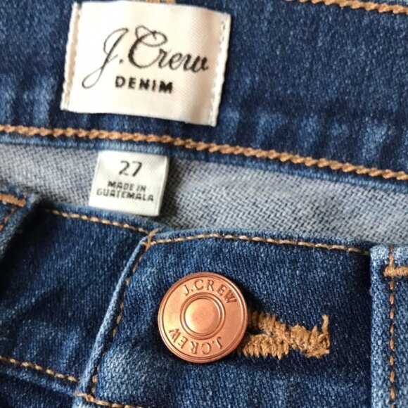 J.Crew Denim Vintage Straight Jeans Size 27 - Picture 10 of 11